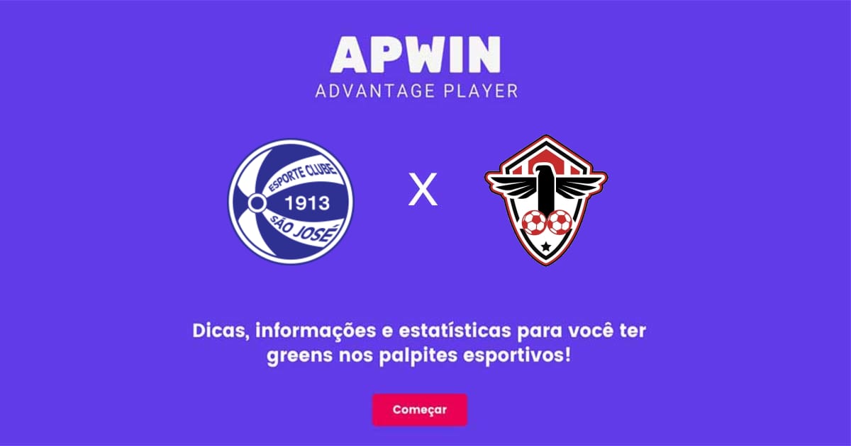 EC S&atilde;o Jos&eacute; x Atl&eacute;tico Cearense Estat&iacute;sticas | 28/05/2022 | APWin