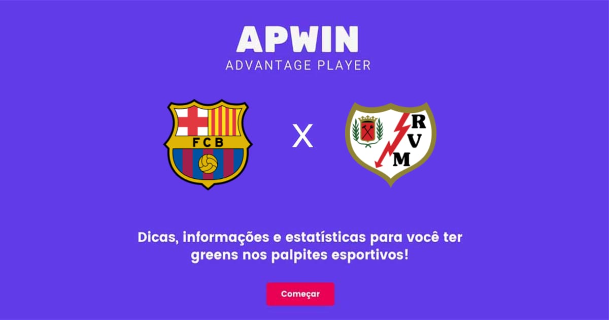 FC Barcelona x Rayo Vallecano Estat&iacute;sticas | 13/08/2022 | APWin