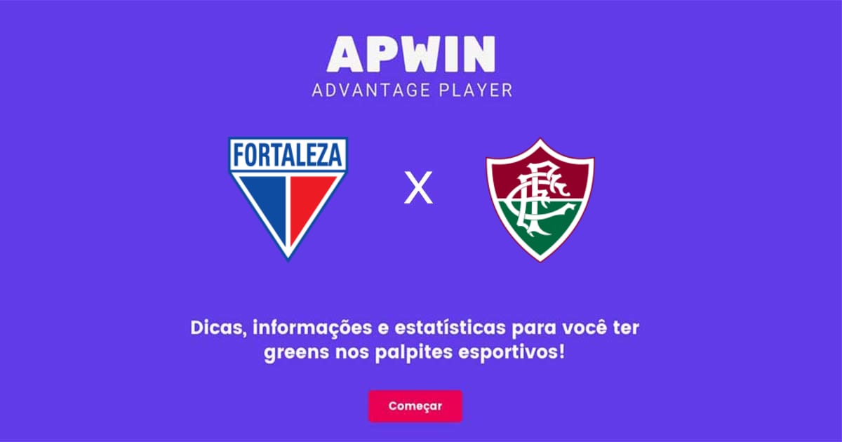Fortaleza x Fluminense Estatísticas | 28/07/2022 | APWin