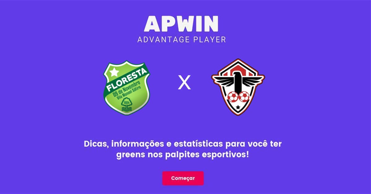 Floresta x Atl&eacute;tico Cearense Estat&iacute;sticas | 03/06/2022 | APWin