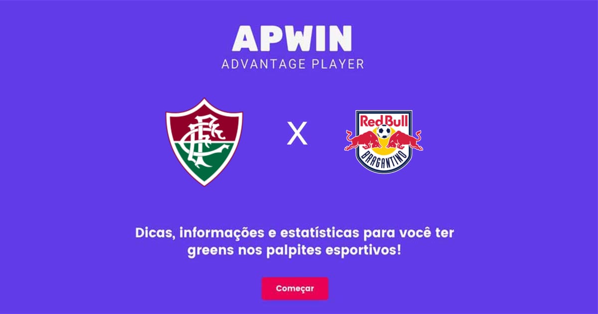 Fluminense x RB Bragantino Estat&iacute;sticas | 24/07/2022 | APWin