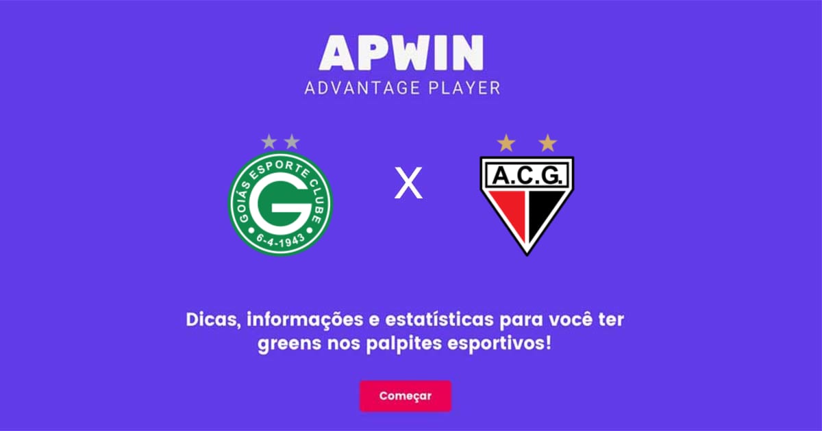 Goiás x Atlético GO Estatísticas | 13/07/2022 | APWin