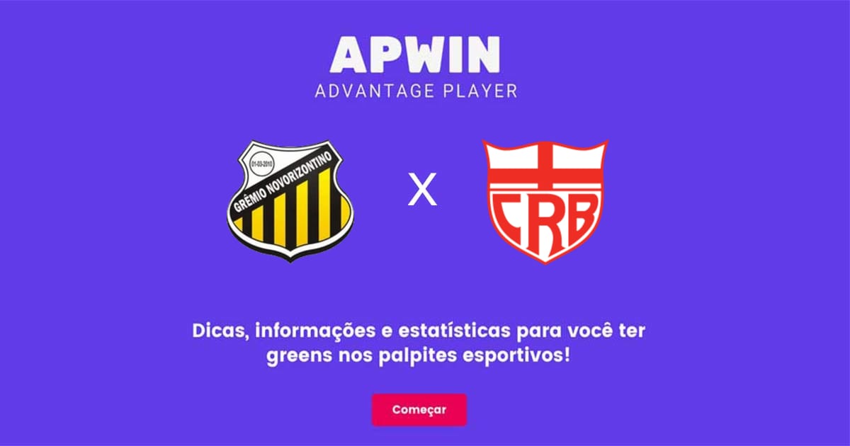 Novorizontino x CRB Estat&iacute;sticas | 04/05/2022 | APWin