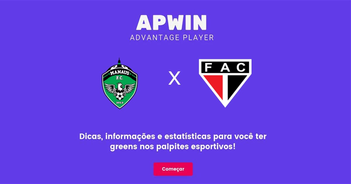 Manaus x Ferrovi&aacute;rio Estat&iacute;sticas | 02/07/2022 | APWin