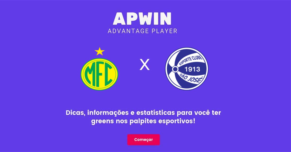 Mirassol x EC S&atilde;o Jos&eacute; Estat&iacute;sticas | 19/06/2022 | APWin