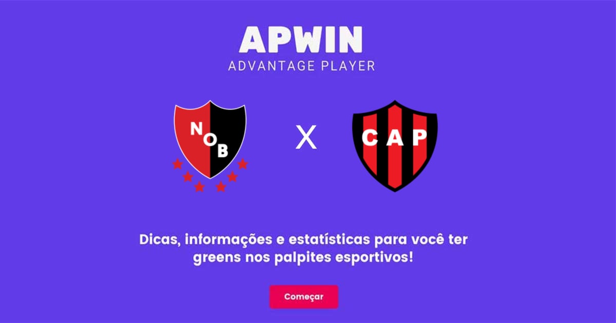 Newell's Old Boys x Patronato Estat&iacute;sticas | 04/07/2022 | APWin