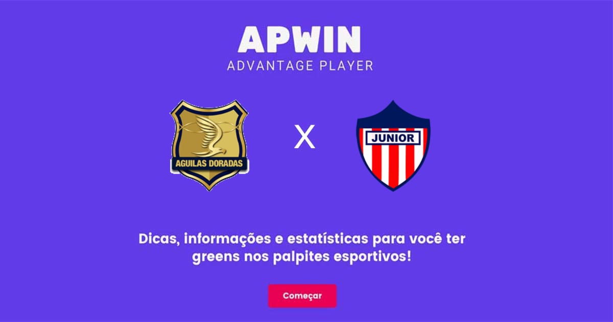 Rionegro Águilas x Junior Estatísticas | 31/07/2022 | APWin