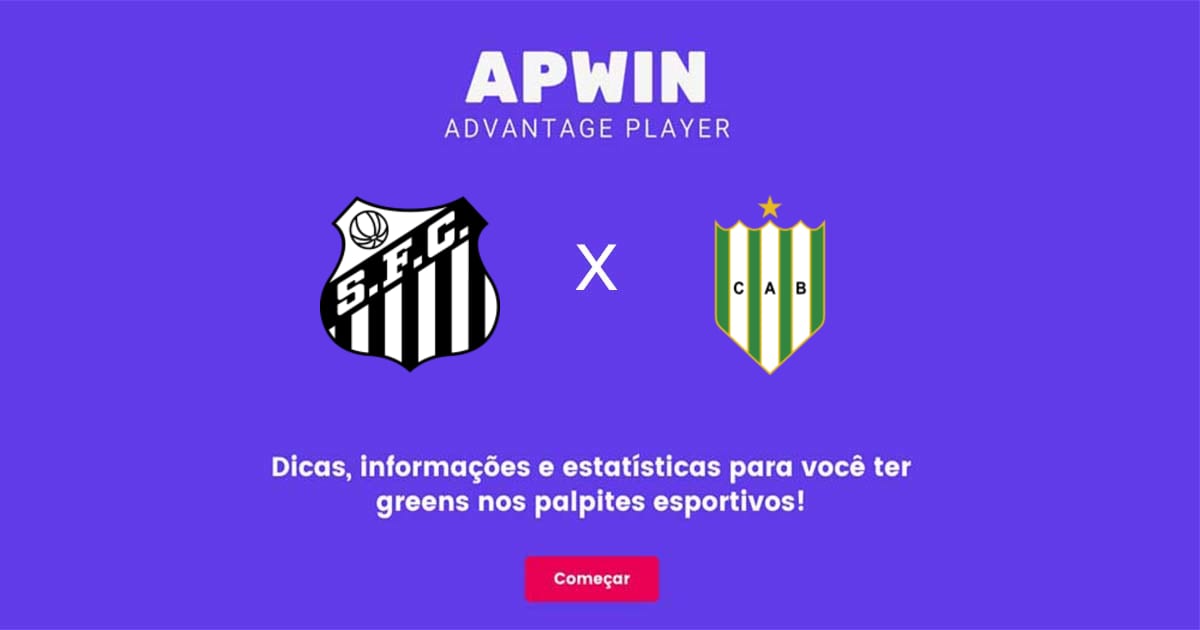 Santos x Banfield Estat&iacute;sticas | 24/05/2022 | APWin