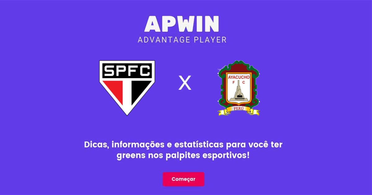 S&atilde;o Paulo x Ayacucho Estat&iacute;sticas | 25/05/2022 | APWin
