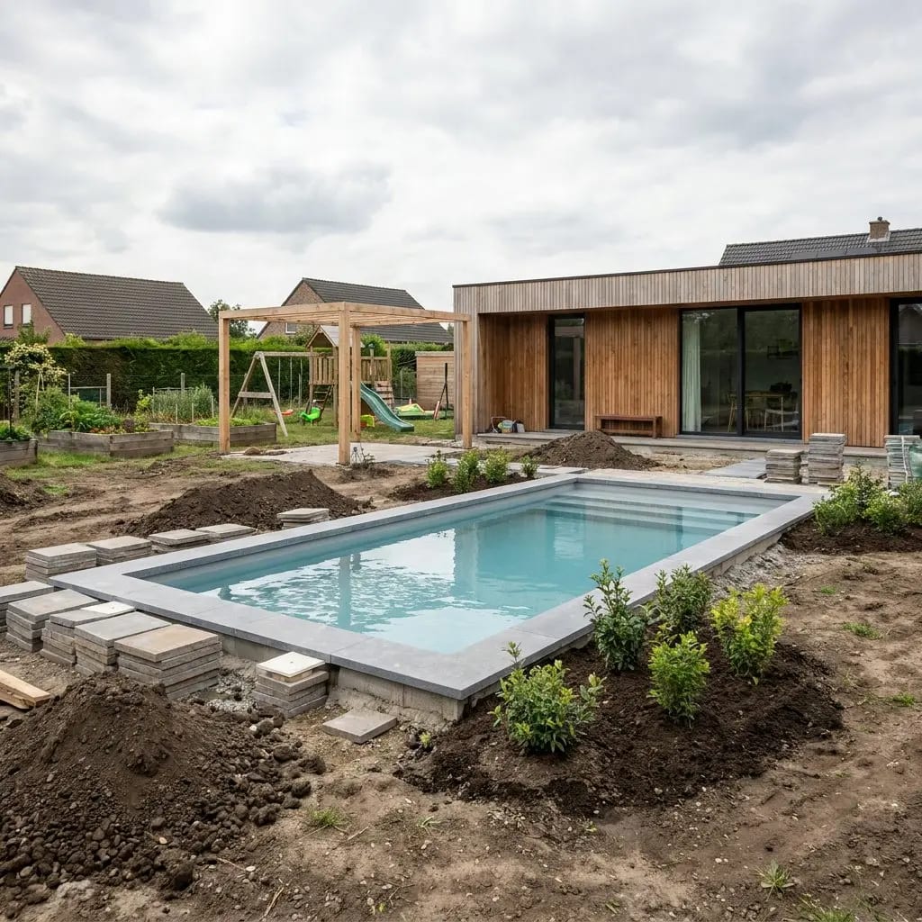 Faut-il faire la piscine avant l'aménagement du jardin ?