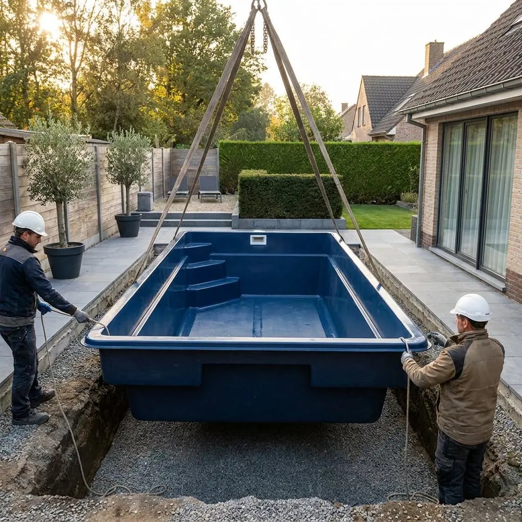 Faire installer une piscine enterrée