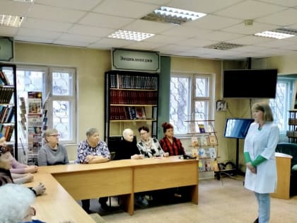 В преддверии Всемирного дня борьбы с диабетом врач-эндокринолог провела встречу с жителями
