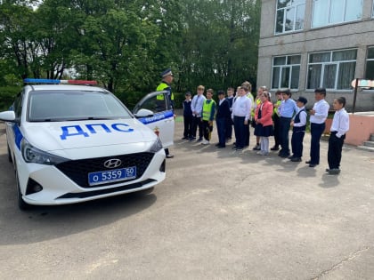 Космодемьянским школьникам напомнили правила безопасности для велосипедистов