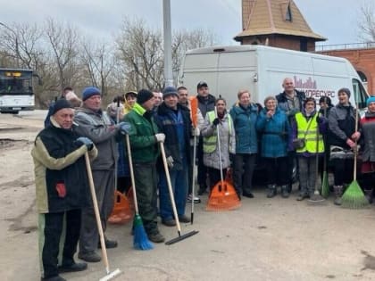 В Кашире коммунальные службы проводят уборки территорий