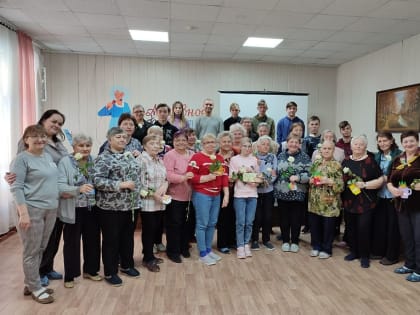 Первое мероприятие в рамках проекта «Встреча времен» состоялось в Комплексном центре социального обслуживания