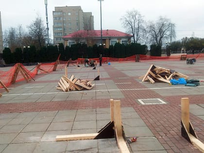 В Истре у кинотеатра появится огромный каток