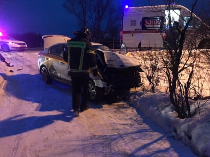 Орехово-зуевские спасатели помогли пострадавшему в автоаварии и ликвидировали последствия ДТП
