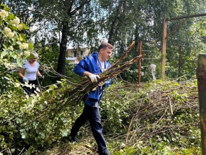 Парк на Гидроузле приобретает первозданный вид!