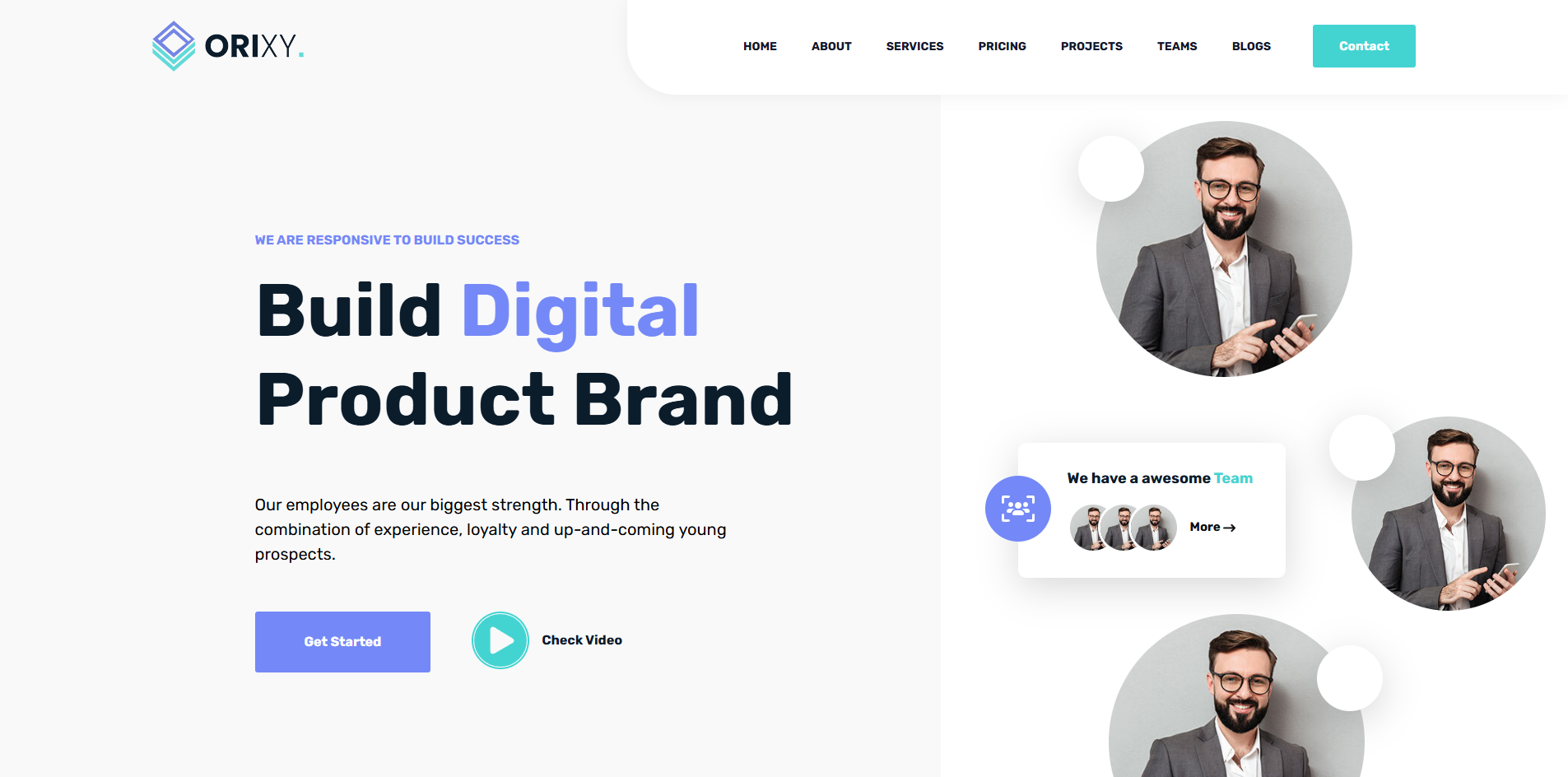 Iigital Agency Website