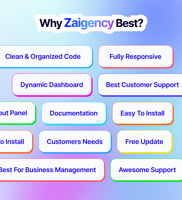 Zaigency - Services, Clients, Sales & Teams Management Laravel Script - 3