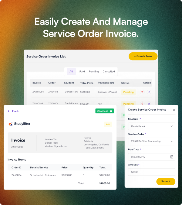 Studylifter - Study Abroad CRM For Education Agent Laravel Script - 10