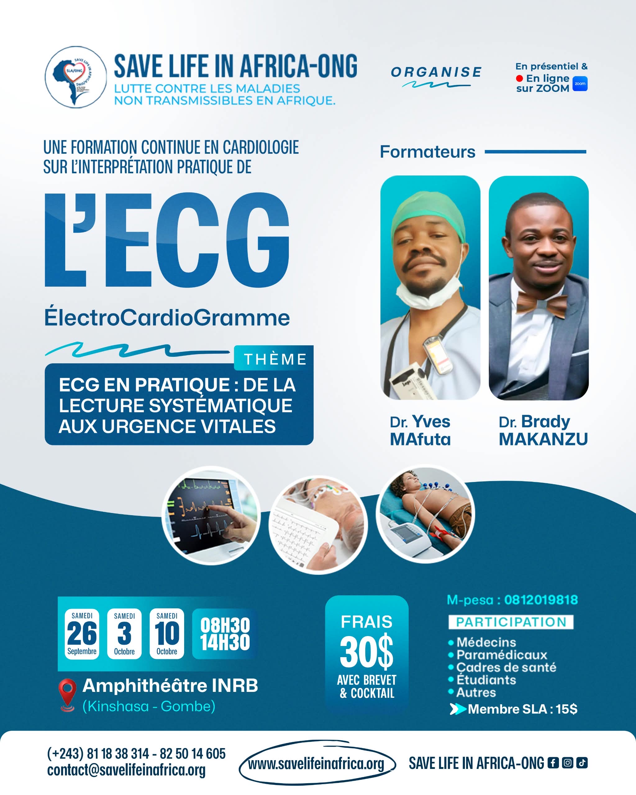 Formation continue en cardiologie : interprétation pratique de l’ECG — photo 2