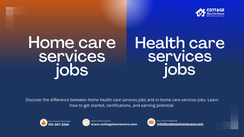 Home Health Care vs In-Home Care Jobs: Key Differences