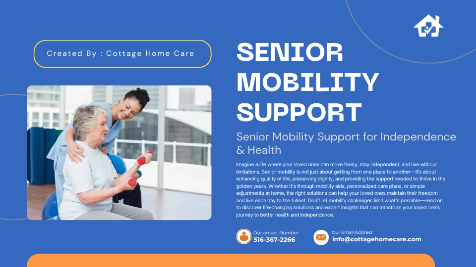 Senior Mobility Assistance for Independence and Better Health