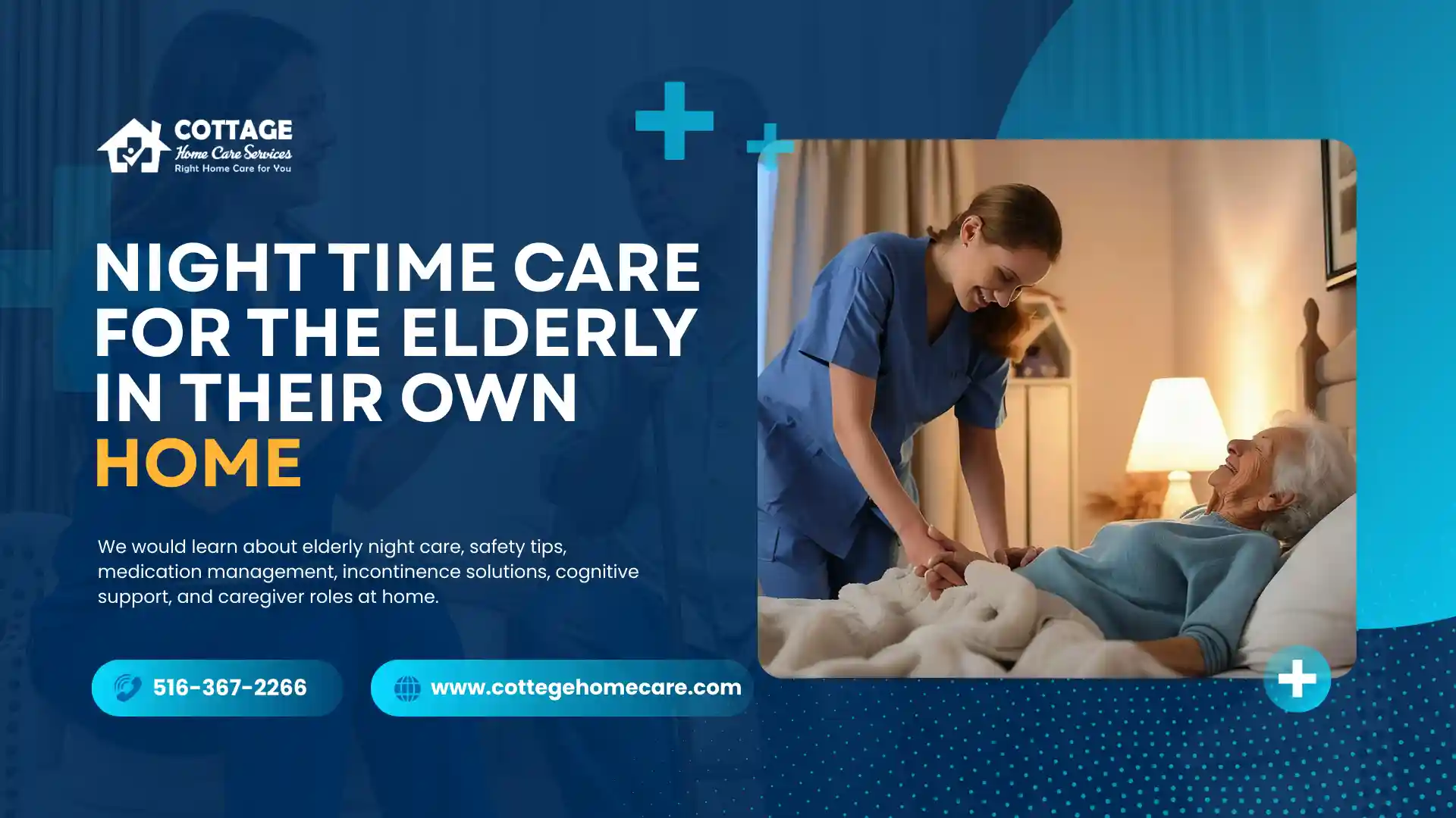 Night Time Care for Elderly in Their Own Home: Tips