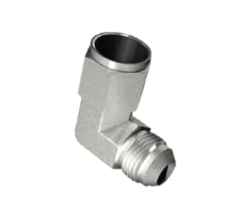 Ansats 90 grader kobling med  Svivel J 12mm