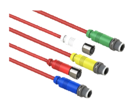 Kabel CV-01 BK/CK/CVX hvit inn/utgang