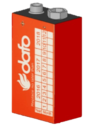 Batteri 9V Lithium. For sentralapparat CV-01BK/CK/CB-02