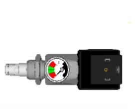 FSA010 Solenoid actuator - 12V - 4x6 tube - Includning