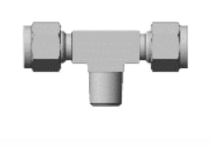 FSTFV407 - st stl male branch Tee -10mm Pipe x1/4" BSPT