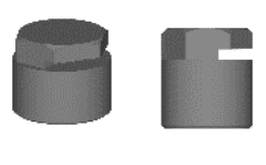 FNS002 Nozzel, 1 slot, 90 grader, G1/4"