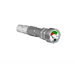 FSTFV204 - End of line adaper med manometer 8mm