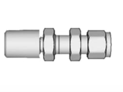 FSTFV412 -St stl male Bulkead -10mm  pipe x 1/4" BSPT