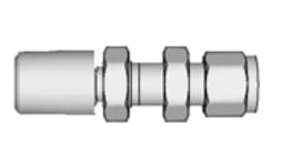 FSTFV424 - Extended St Stl Male Bulkhead - 10mm pipe x1/4" BSPT