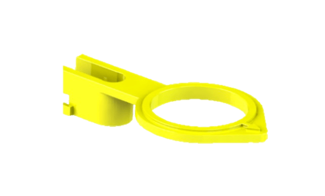 Gul plastsikring for aktiveringsenhet