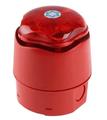 Signalhorn med strobelys 9VDC - 30 VDC