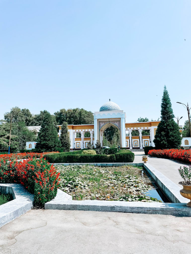 Botanical Garden in Dushanbe, Tajikistan