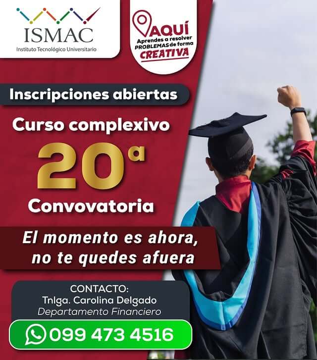 Notificacion del instituto ismac