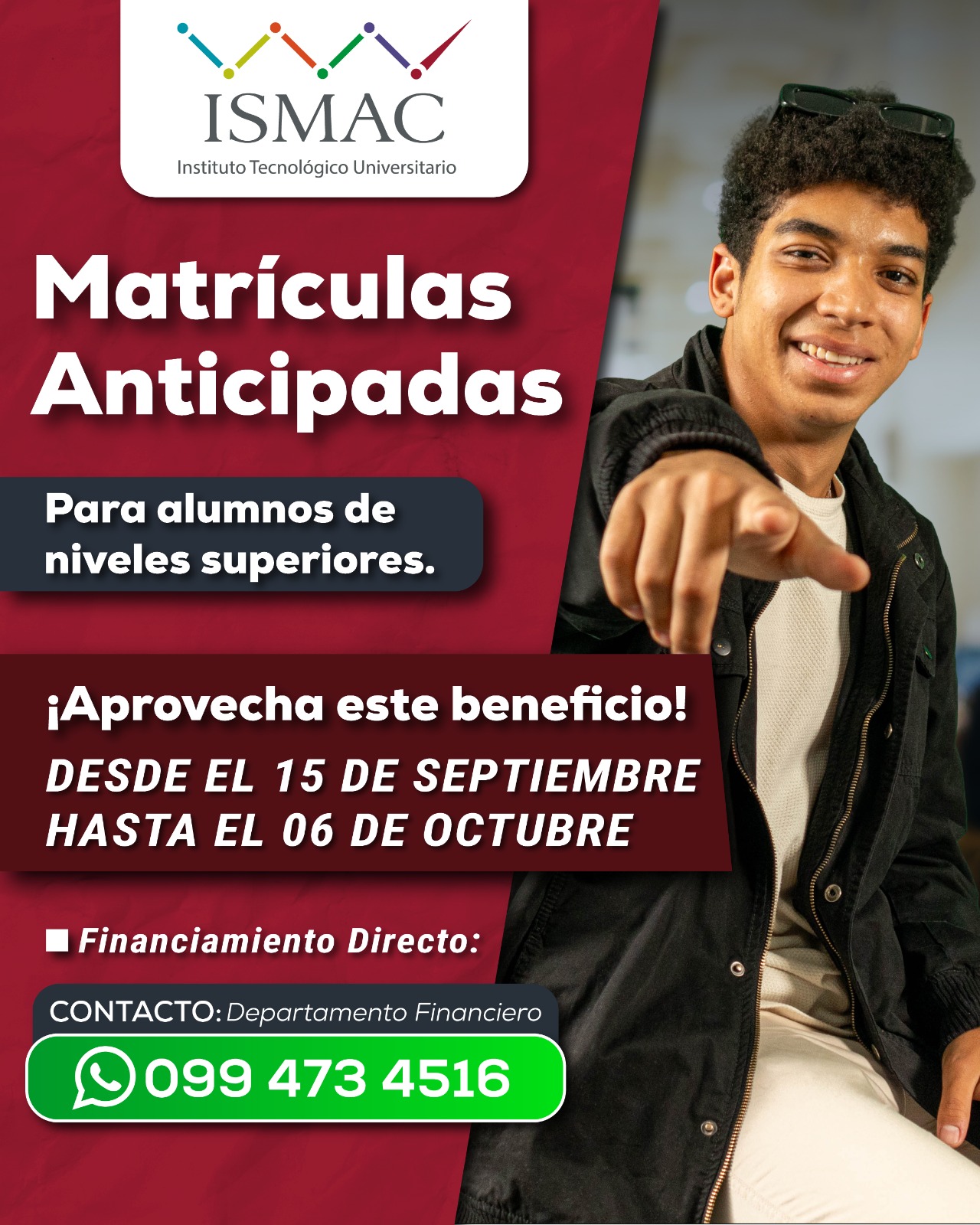 Notificacion del instituto ismac