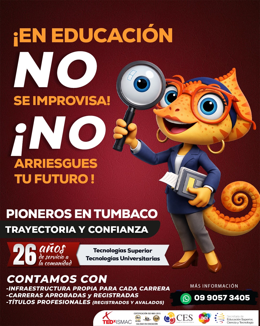 Notificacion del instituto ismac