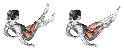 Ejercicio Abdominal Corto
