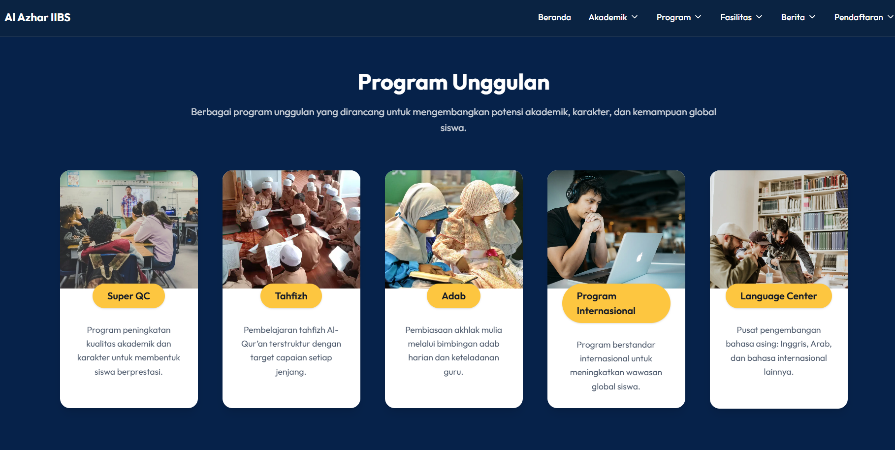 Web Sekolah & Yayasan