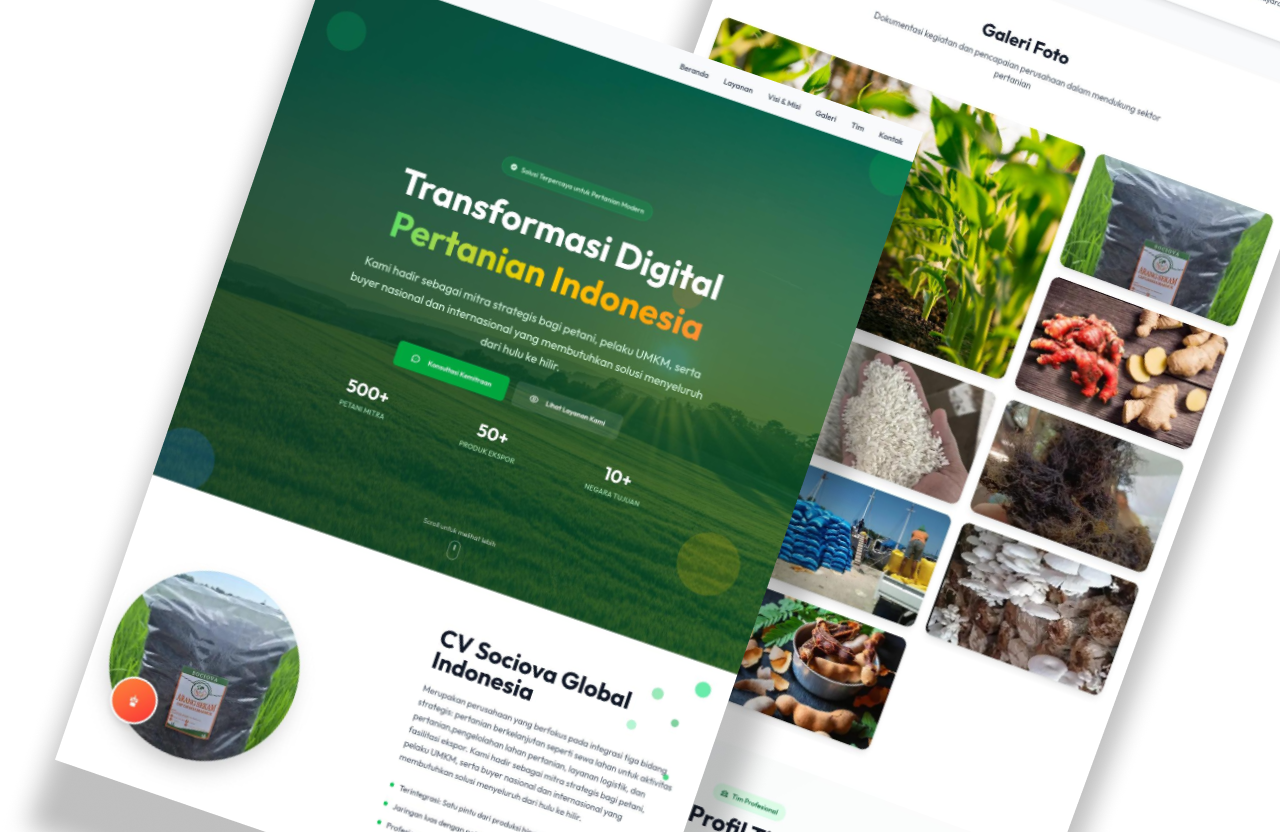 Web Digital Pertanian Indonesia