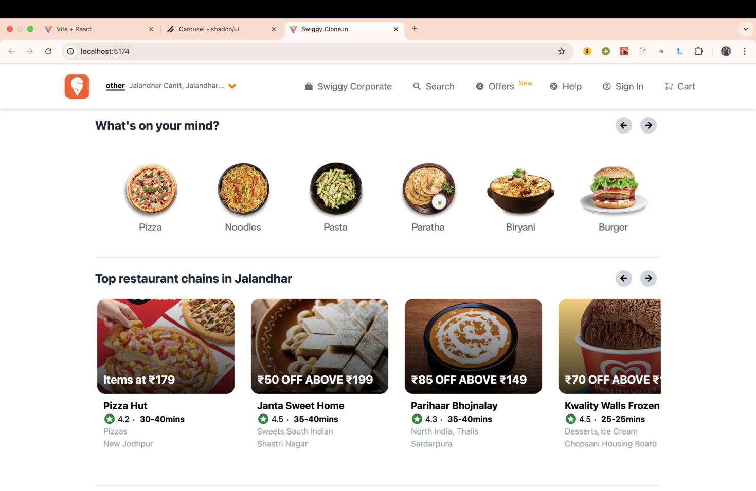 Swiggy Clone - image 1