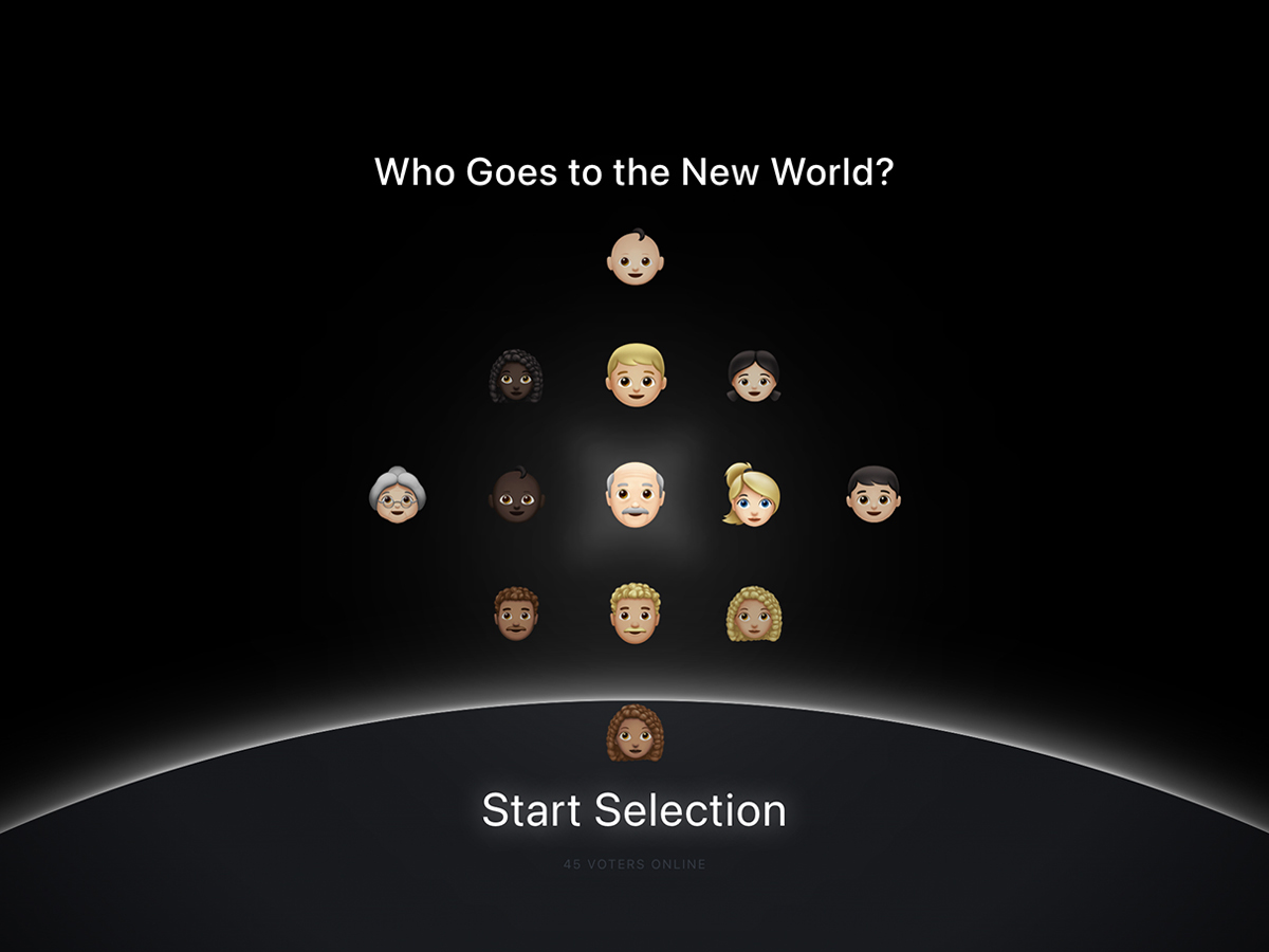 Who Goes to the New World?