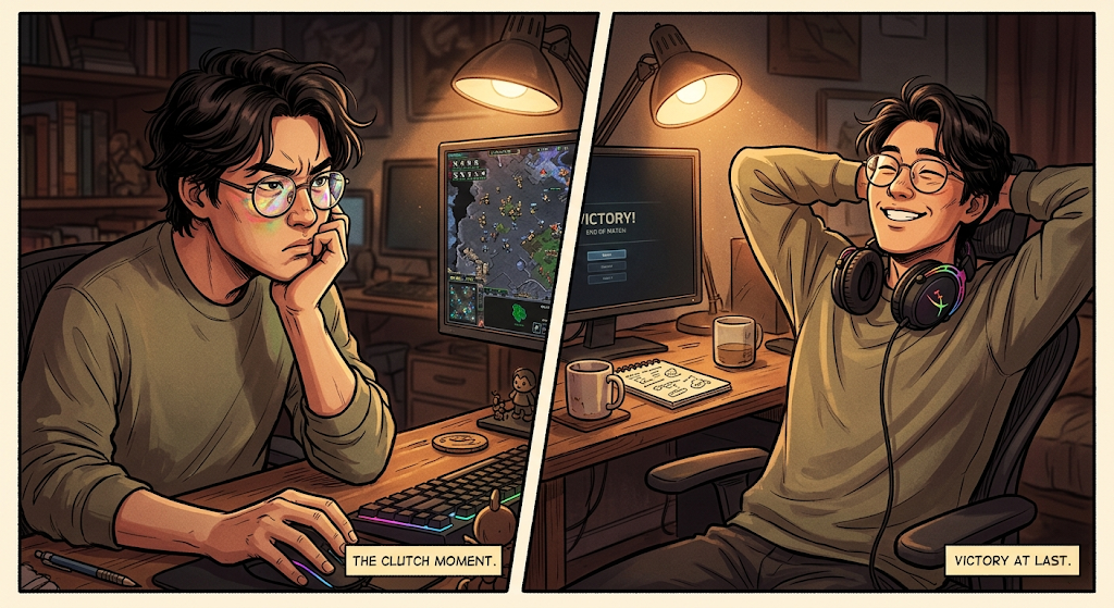 Two modes, one gamer